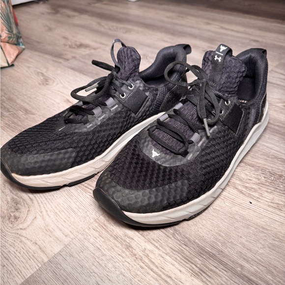 Under Armour Other - Under Armour x The Rock Training Shoes Black Size 11.5